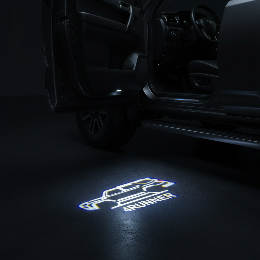 4Runner LED Puddle Light — Cinematic Door Projection Shot