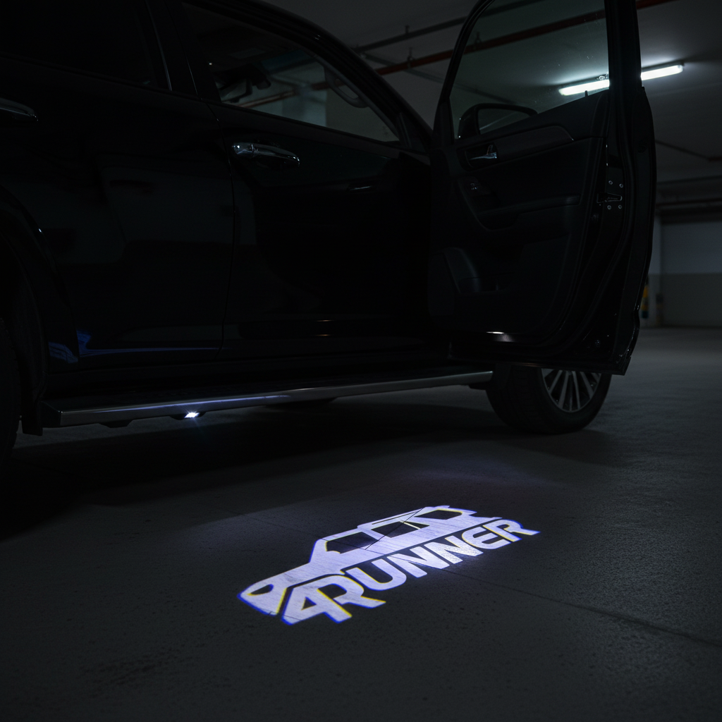 4RUNNER Puddle Light — Car Door Projection