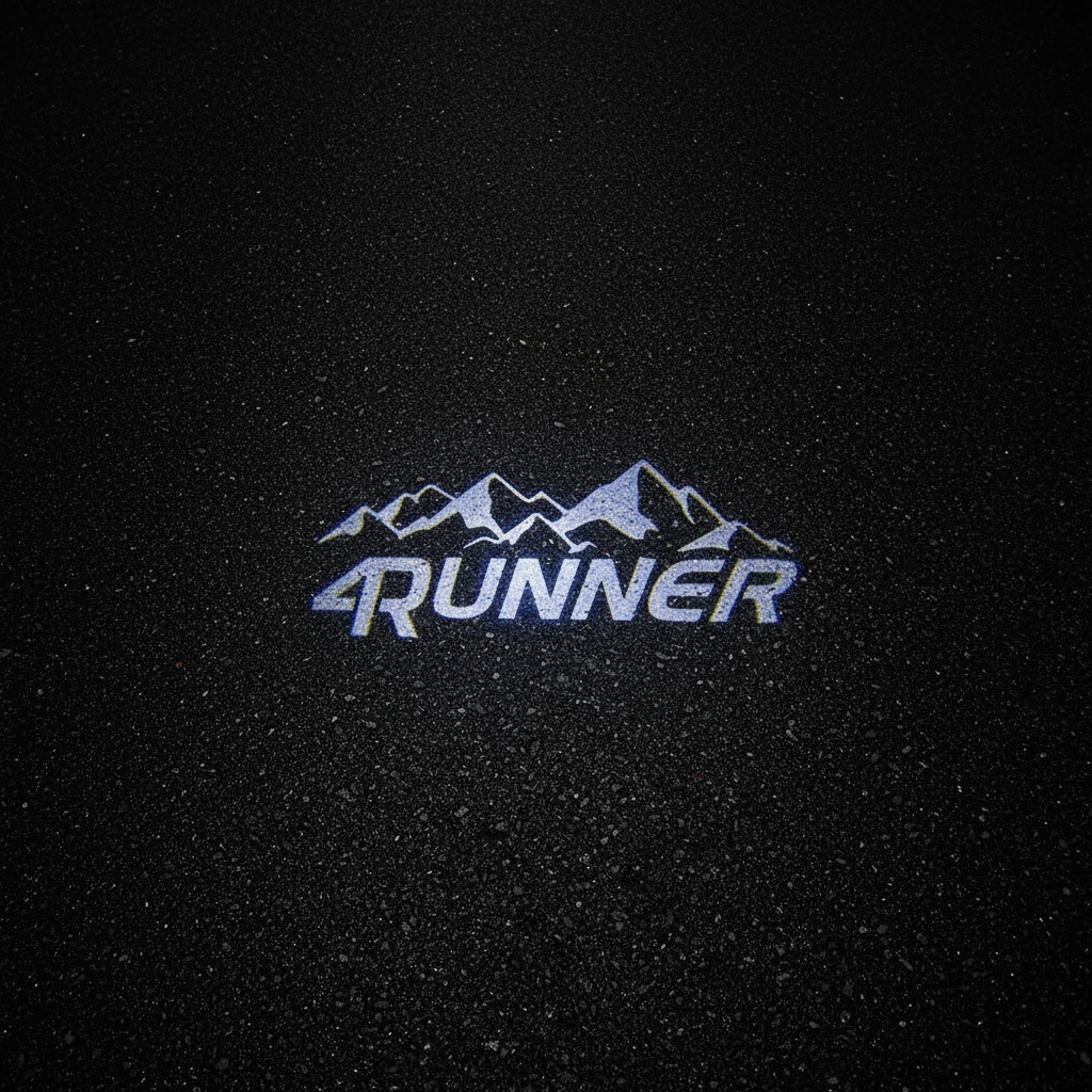 4Runner Puddle Light — Top-Down Asphalt