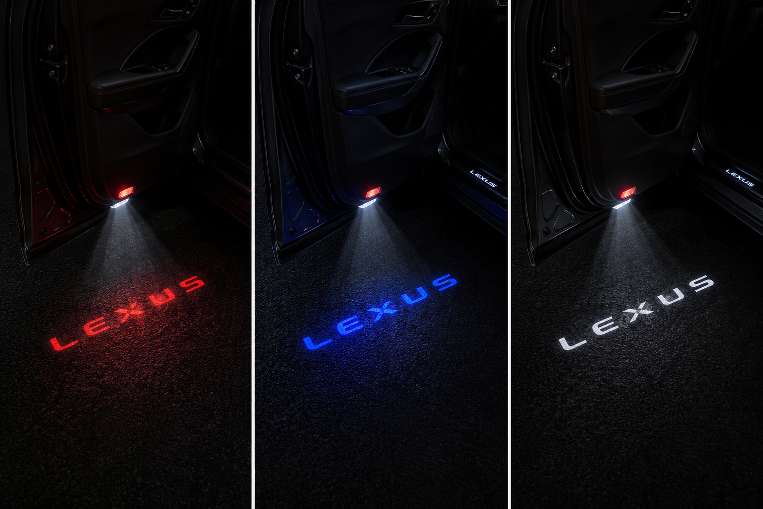 Lexus New Logo HD Puddle Light (Bright)