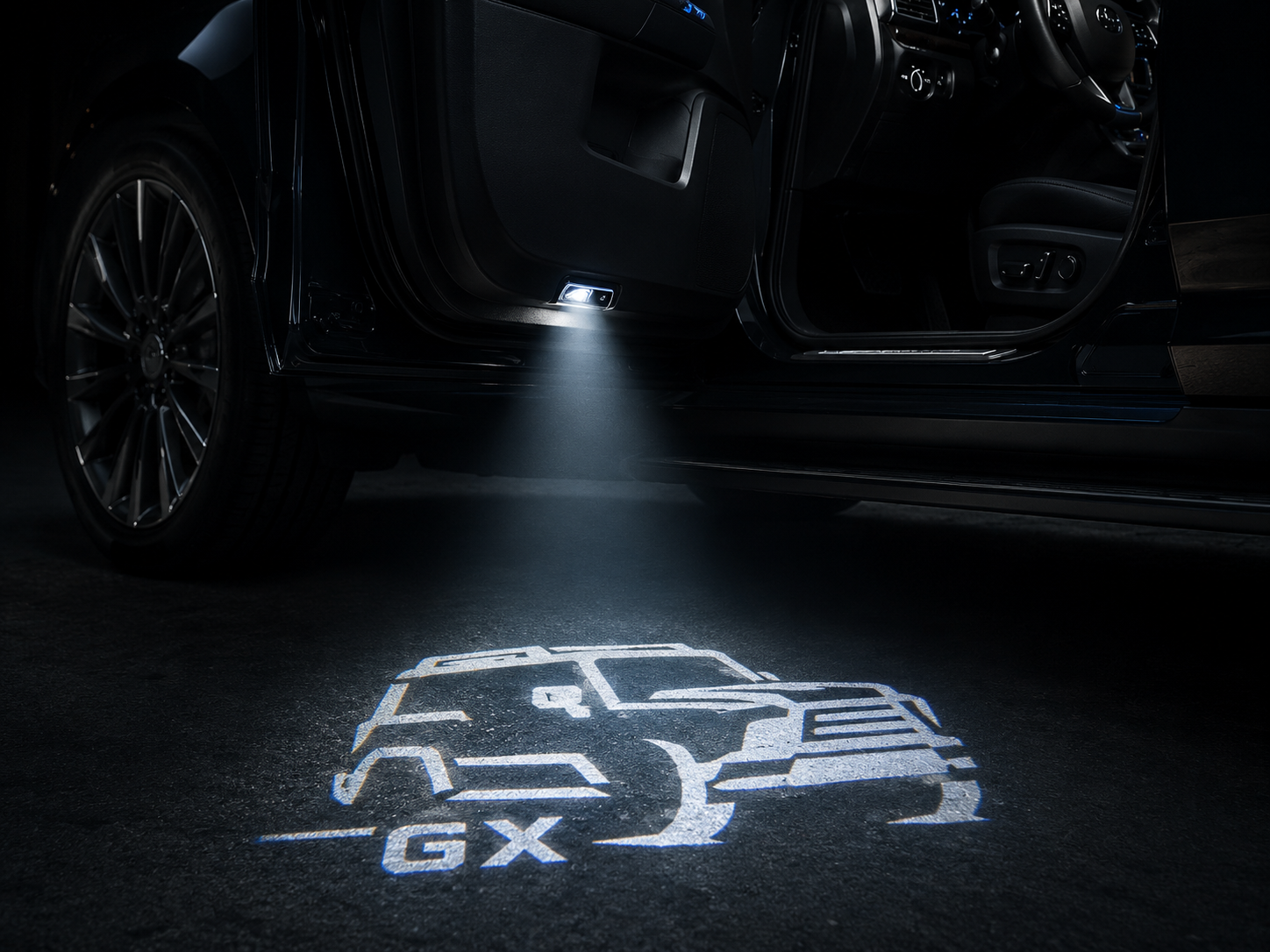 Compatible With Lexus Lexus GX500 HD Puddle Lights