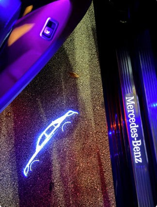 Benz S560 | Door Light custom