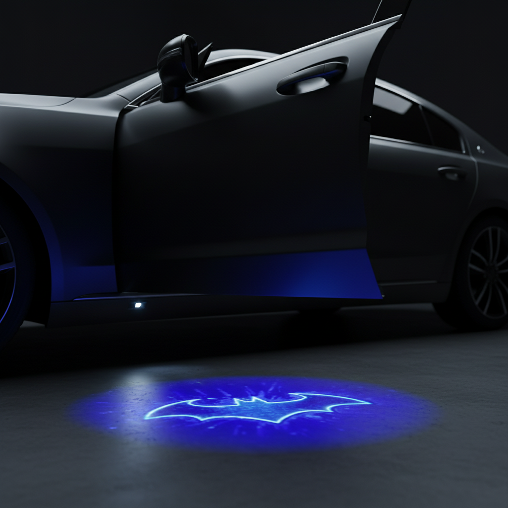 Batman Puddle Light — Car Door Projection