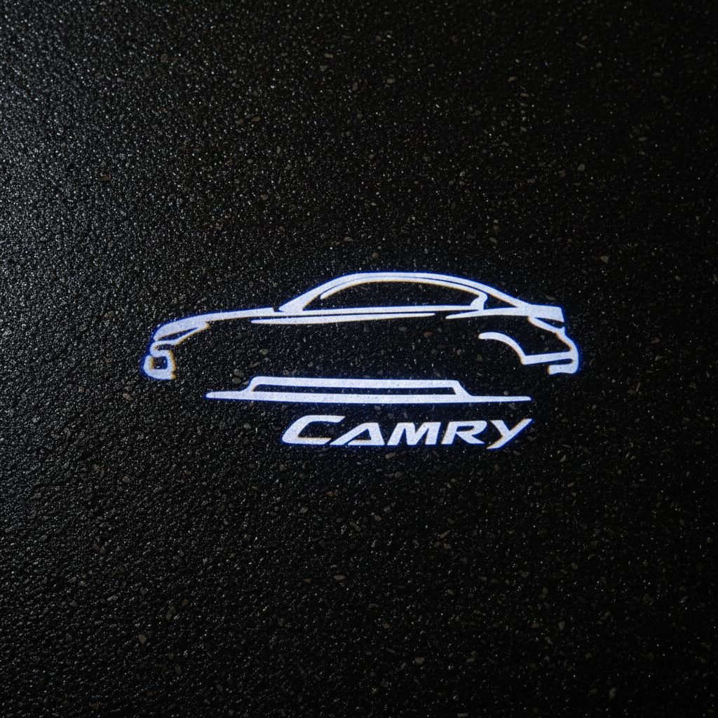 Camry Puddle Light Top-Down Projection