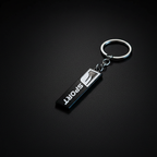 F Sport Black Vertical Keychain — Hero Flat Lay