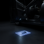 Lexus F Sport LED Puddle Light Car Door Scene