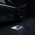 Lexus F Sport LED Puddle Light — Cinematic Car Door Projection