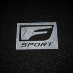 Lexus F Sport LED Puddle Light on Wet Asphalt