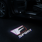 Lexus F Sport Red Edition LED Puddle Light — Cinematic Car Door Projection