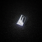 Lexus L Logo LED Puddle Light — Wet Asphalt Top-Down Projection