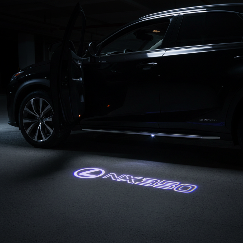 Lexus NX350 Puddle Light — Car Door Projection
