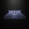 Lexus Style 1 Radiating LED Puddle Light on Wet Asphalt
