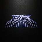 Lexus Style 1 Radiating LED Puddle Light on Wet Asphalt