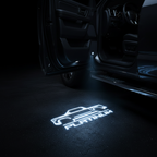Platinum Truck LED Puddle Light — Cinematic Door Projection Shot