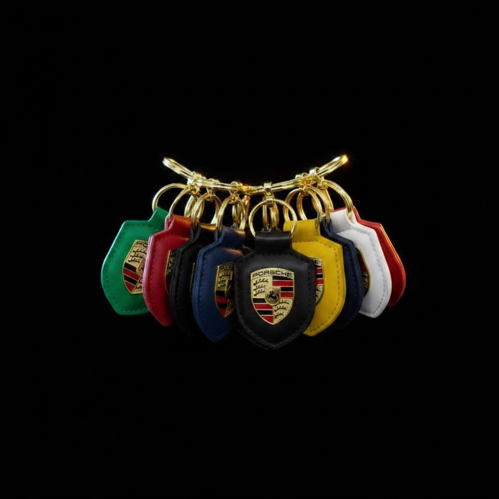 Porsche Keychains — Suspended Shot