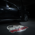 PRADO Red Puddle Light — Car Door Projection
