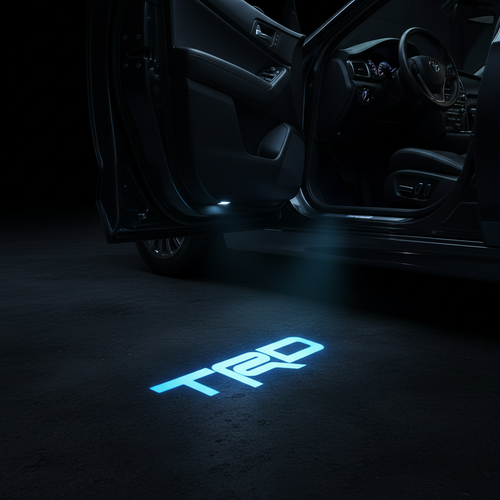 TRD LED Puddle Light — Cinematic Door Projection Shot