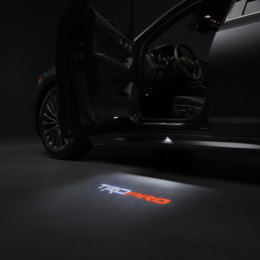 TRD PRO Puddle Light Door Projection