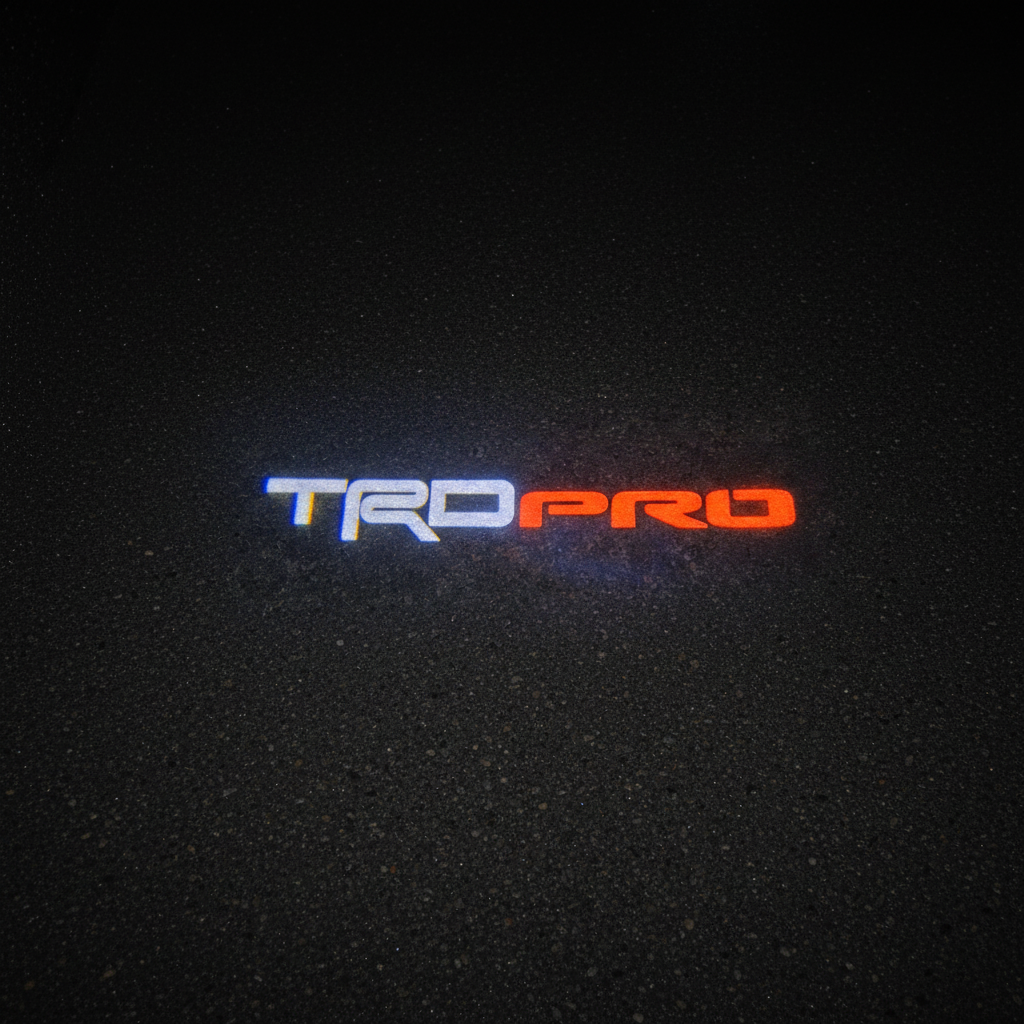 TRD PRO Puddle Light Top-Down Asphalt