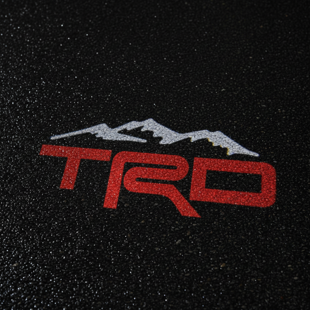 TRD Top-Down Puddle Light on Wet Asphalt