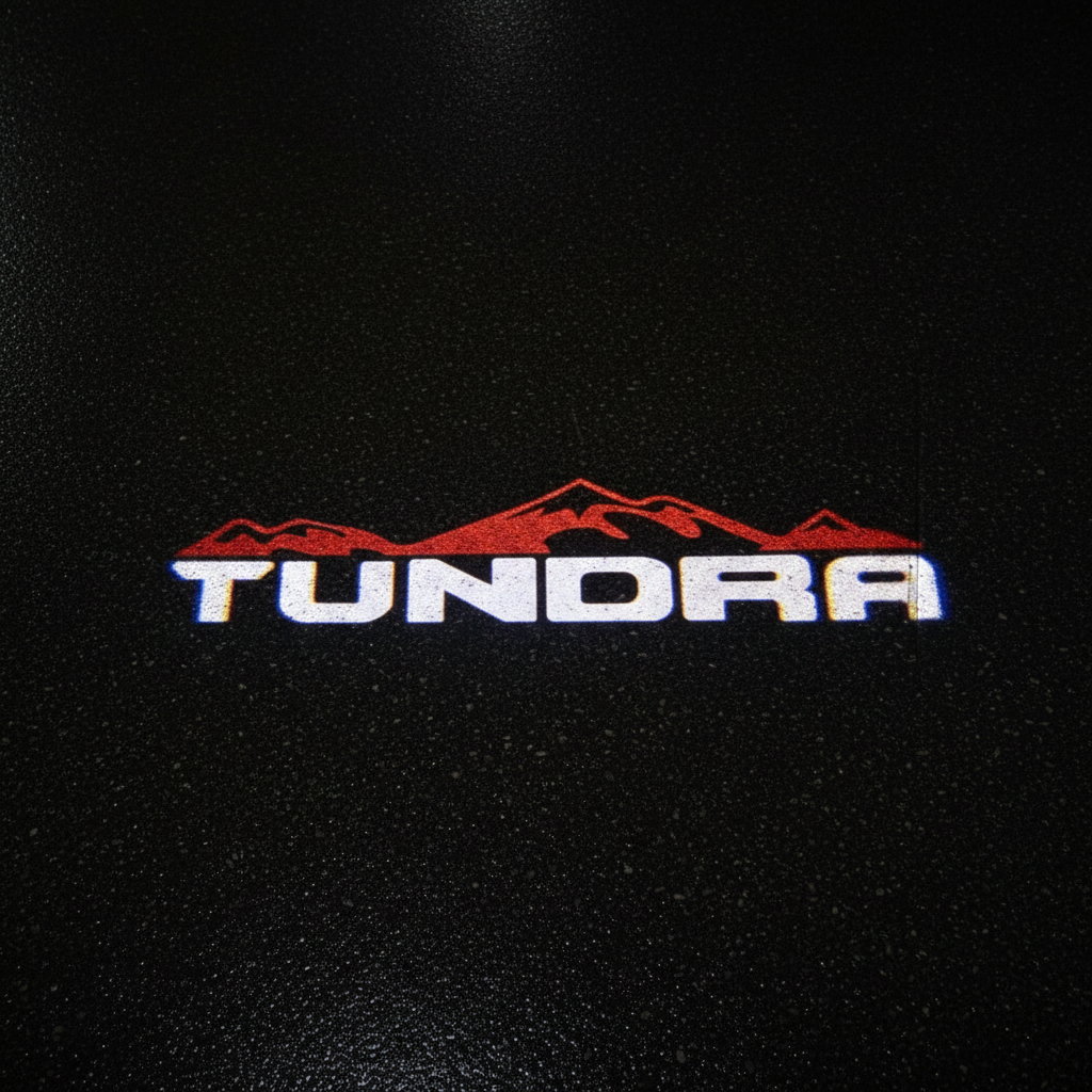 TUNDRA Top-Down Puddle Light on Wet Asphalt